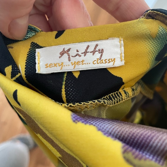 Floral Cut Out Spring Dress - Picture 2 of 3